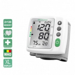 Medisana Handgelenk-Blutdruckmessgerät BW 315 Weiß 51072