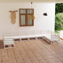 10-tlg. Garten-Lounge-Set...