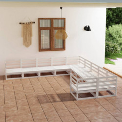 10-tlg. Garten-Lounge-Set...