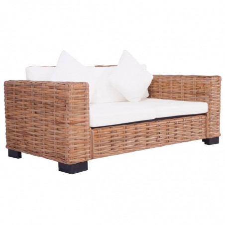 Gartensofa Annegret Gartensofa Natürliches Rattan