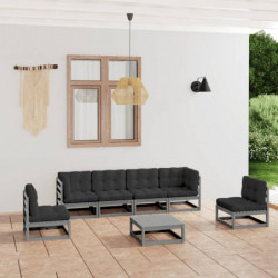 7-tlg. Garten-Lounge-Set...