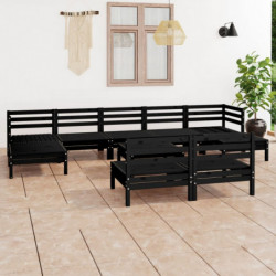 10-tlg. Garten-Lounge-Set...