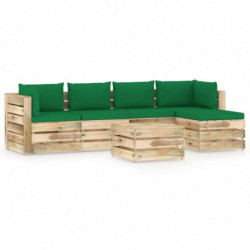 6-tlg. Garten-Lounge-Set...