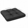 7-tlg. Garten-Lounge-Set Mylene mit Kissen Kiefer Massivholz