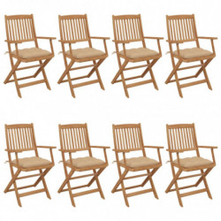 Klappbare Gartenstühle 8...