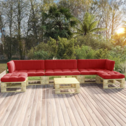 6-tlg. Paletten-Lounge-Set...