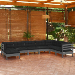 8-tlg. Garten-Lounge-Set...