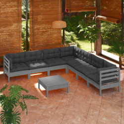8-tlg. Garten-Lounge-Set...