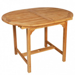 5-tlg. Garten-Essgruppe Gustave Massivholz Teak