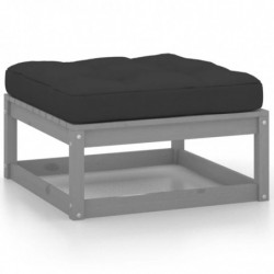8-tlg. Garten-Lounge-Set mit Kissen Kiefer Massivholz