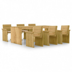 7-tlg. Garten-Essgruppe mit...