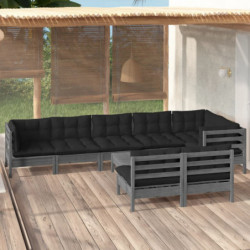 9-tlg. Garten-Lounge-Set...