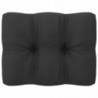 9-tlg. Garten-Lounge-Set mit Kissen Kiefer Massivholz
