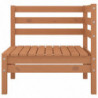 13-tlg. Garten-Lounge-Set Honigbraun Massivholz Kiefer