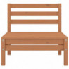 13-tlg. Garten-Lounge-Set Honigbraun Massivholz Kiefer