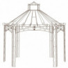 Gartenpavillon Antik-Braun 400x258x378 cm Eisen
