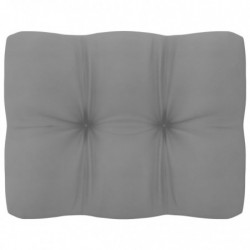 9-tlg. Garten-Lounge-Set mit Kissen Kiefer Massivholz