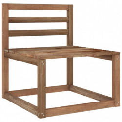 9-tlg. Garten-Lounge-Set mit Kissen Anthrazit