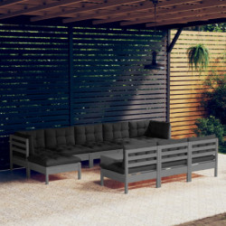 11-tlg. Garten-Lounge-Set...