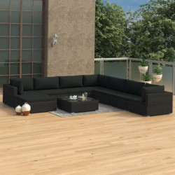 9-tlg. Garten-Lounge-Set...