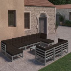 11-tlg. Garten-Lounge-Set...