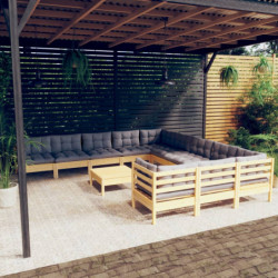 12-tlg. Garten-Lounge-Set...