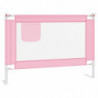 Kleinkind-Bettschutzgitter Rosa 90x25 cm Stoff