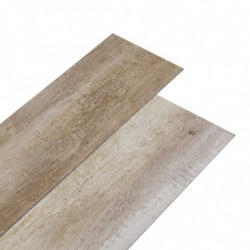 PVC-Laminat-Dielen 5,02 m² 2 mm Selbstklebend Holz Gewaschen