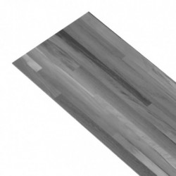 PVC-Laminat-Dielen 5,26 m² 2 mm Gestreift Grau