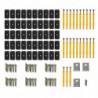 WPC Massive Terrassendielen mit Zubehör 10 m² 4 m Grau