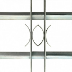 Fenstergitter Verstellbar für Fenster 2 Stk. 700-1050 mm