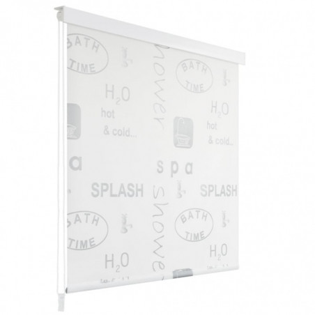 Duschrollo 80 x 240 cm Splash-Design