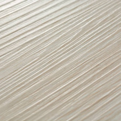 PVC Laminat Dielen 5,26 m² 2 mm Eiche Klassisch Weiß
