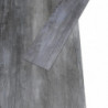 PVC-Laminat-Dielen 4,46 m² 3 mm Selbstklebend Glänzend Grau