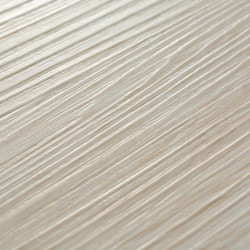PVC Laminat Dielen Selbstklebend 5,21m² 2mm Eiche Klassisch Weiß