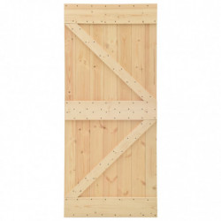 Tür 80x210 cm Kiefer Massivholz