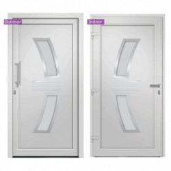 3057562 Front Door White 98x208 cm (147139+203899)