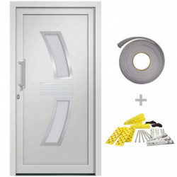 3057563 Front Door White 108x200 cm (147140+203899)