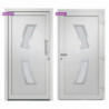 3057565 Front Door White 88x200 cm (147142+203899)