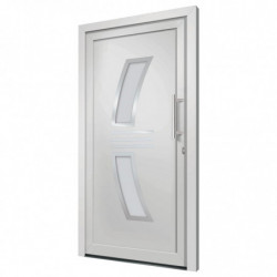 3057565 Front Door White 88x200 cm (147142+203899)