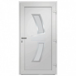 3057565 Front Door White 88x200 cm (147142+203899)