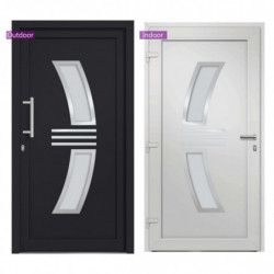 3057571 Front Door Anthracite 98x200 cm (147148+203899)
