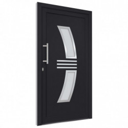 3057572 Front Door Anthracite 98x208 cm (147149+203899)