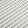 Lamellentüren 2 Stk. Massivholz Kiefer Weiß 39,5x59,4 cm