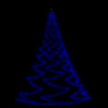 LED-Wandbaum mit Metallhaken 260 LED Blau 3 m Indoor Outdoor