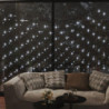 Weihnachts-Lichternetz 4x4 m 544 LED Kaltweiß Indoor Outdoor