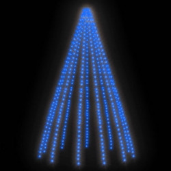 Lichterkette mit 500 LEDs Blau 500 cm Innen Außen