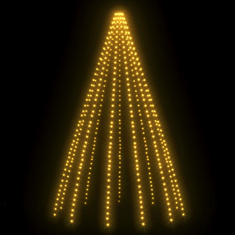 vidaXL Weihnachtsbaum-Lichternetz mit 500 LEDs 500 cm