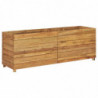 Hochbeet 150x40x55 cm Teak Altholz und Stahl