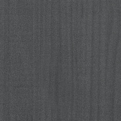 Pflanzkübel Grau 60x31x31 cm Massivholz Kiefer